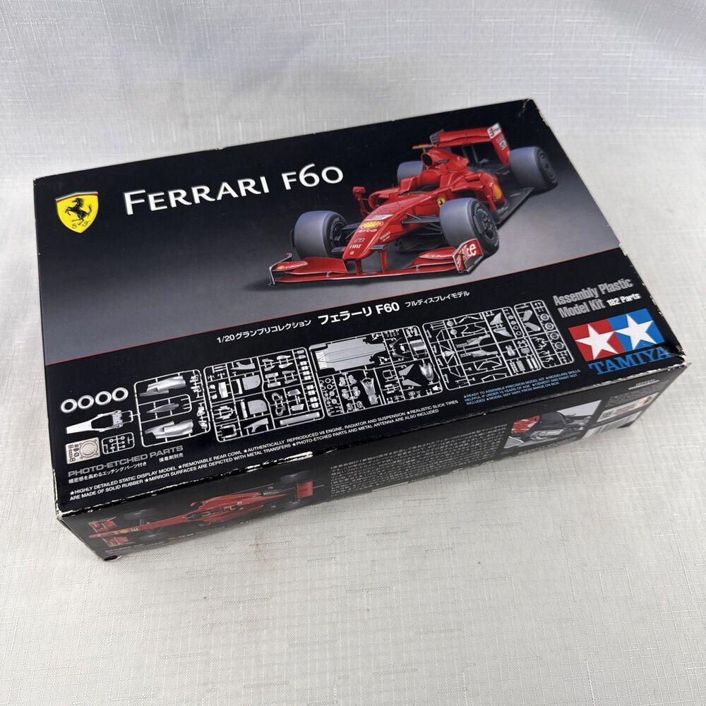 Tamiya 1:20 Ferrari F60 Model Kit Made in Japan